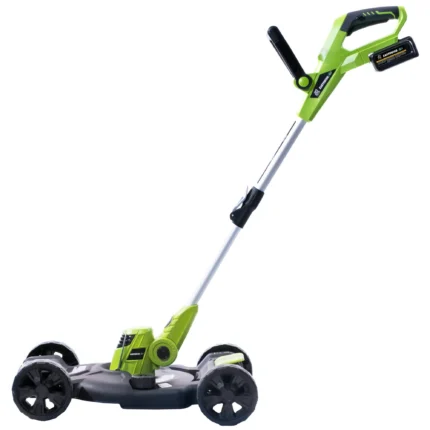 Earthwise Power Tools by ALM LSTM2012-4 20-Volt 12-Inch 2-in-1 Cordless String Trimmer/Mower; 4.0Ah Battery and Fast Charger Included
